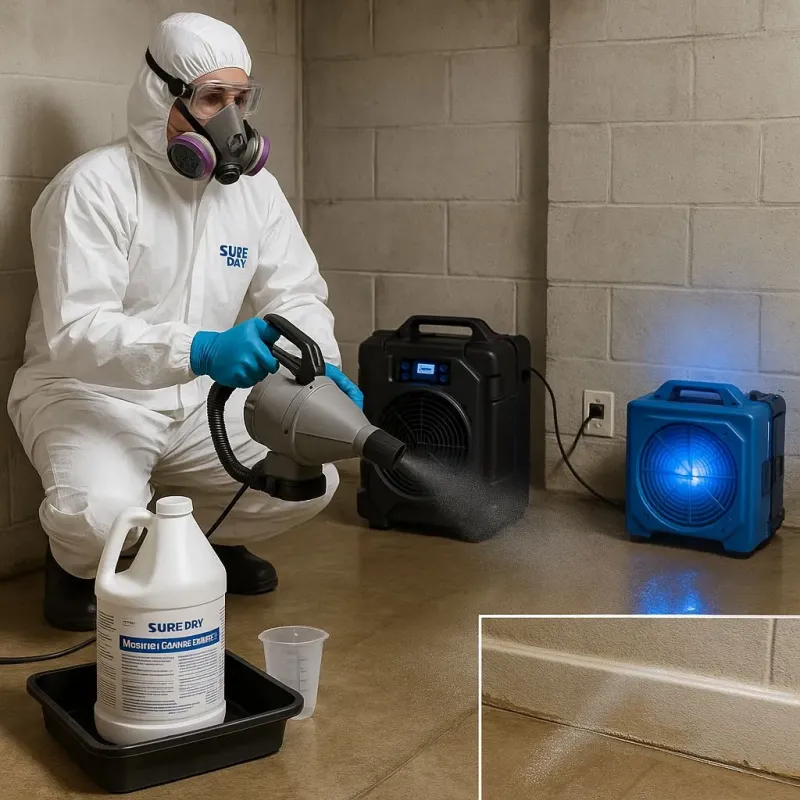 Sanitization and Odor Removal process in Clatskanie, OR