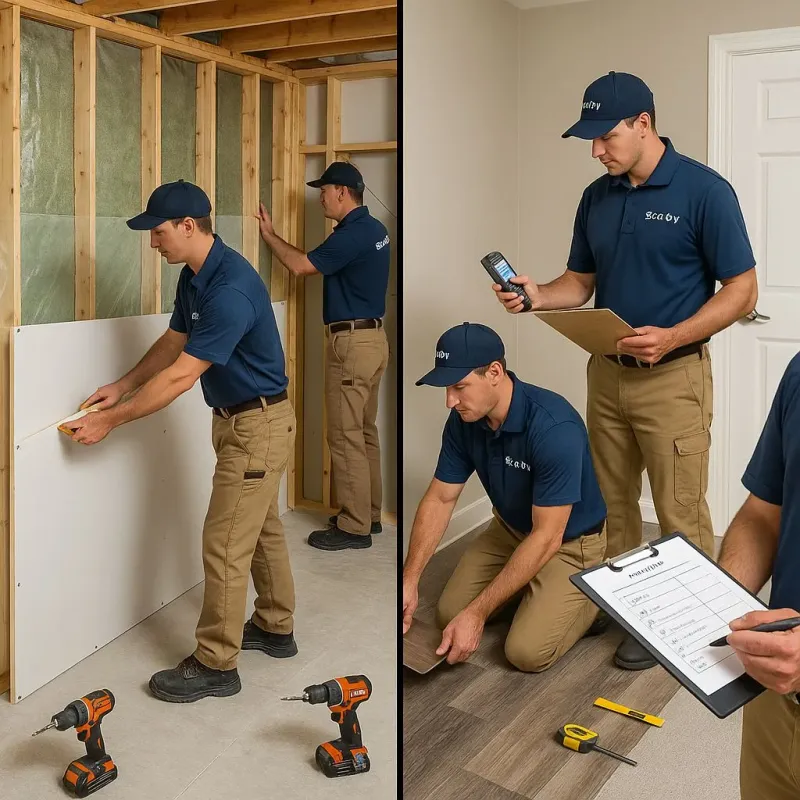 Repairs and Reconstruction process in Clatskanie, OR