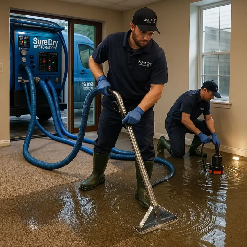 Water Extraction and Removal process in Clatskanie, OR